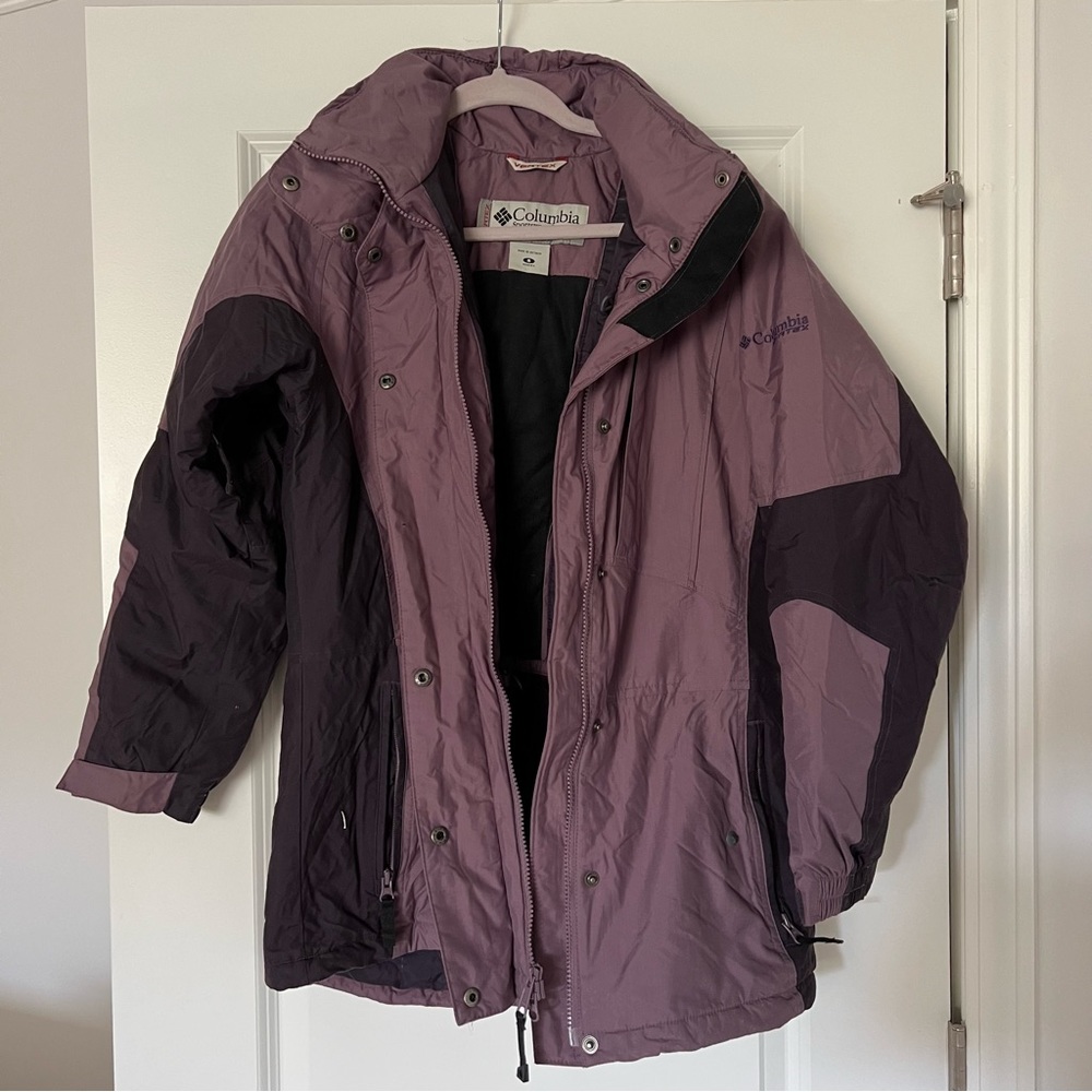Vintage Columbia Vertex Winter Ski Coat in Purple